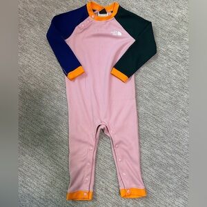 The North Face Baby Base Layer - Pink, Blue, Green, Orange